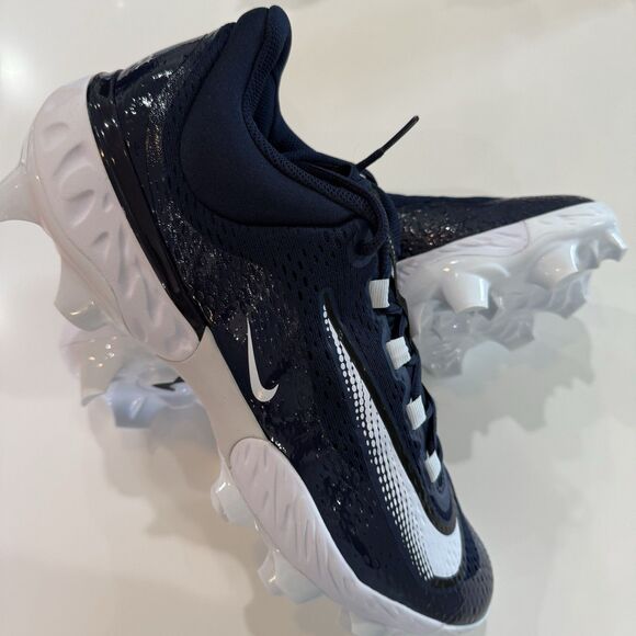 Nike Alpha Huarache Elite 4 Baseball Cleats Navy Blue FN7221-401 Men\'s Size 13 main image 4